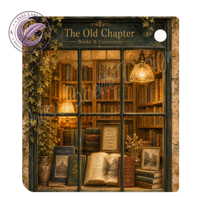 Kobo Libra Colour Inlay | "Buchladen" | Digitaler Download | Printable Insert for Clear Case